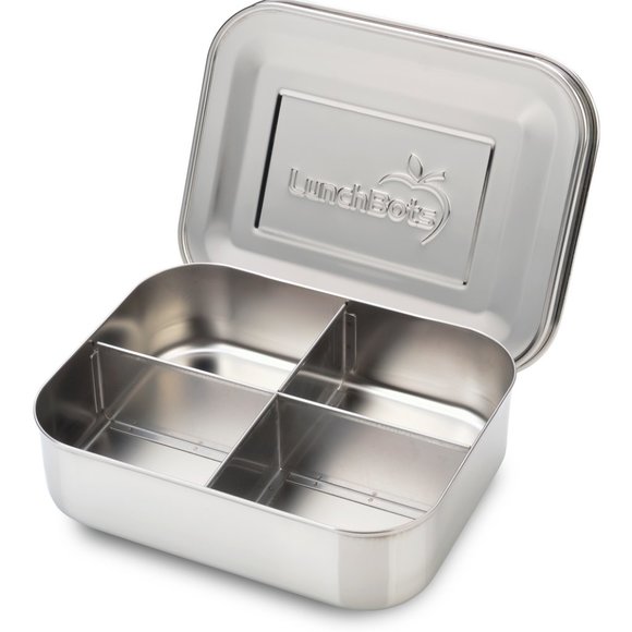 BRAND NEW! Never Used! Set of 2 Lunchbots Quads (with pink & green dot covers) - Picture 2 of 8